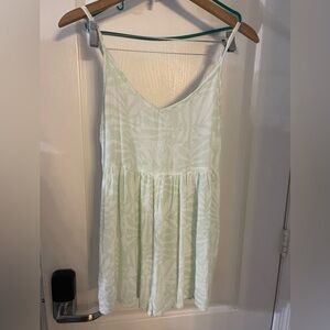 Roxy Mint Green Patterned Romper